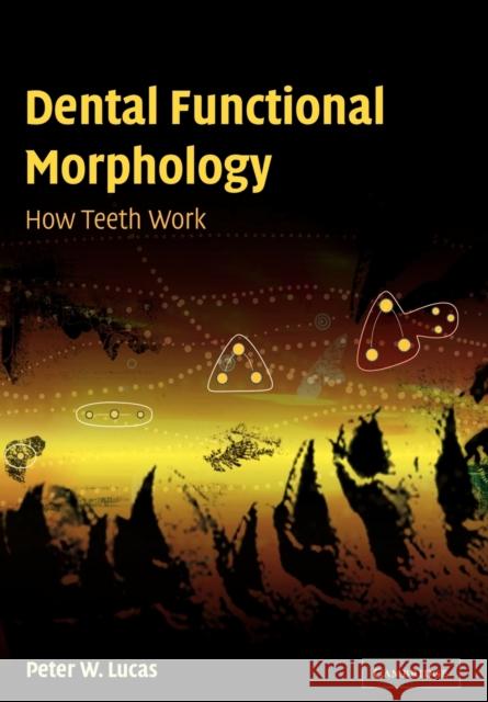 Dental Functional Morphology: How Teeth Work Lucas, Peter W. 9780521035408
