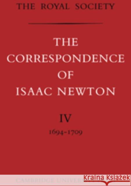 The Correspondence of Isaac Newton Isaac Newton J. F. Scott 9780521085892