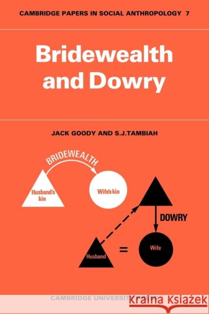 Bridewealth and Dowry Jack Goody Stanley J. Tambiah S. J. Tambiah 9780521098052 Cambridge University Press
