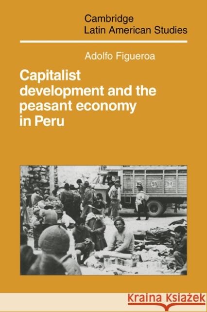Capitalist Development and the Peasant Economy in Peru Adolfo Figueroa 9780521101608