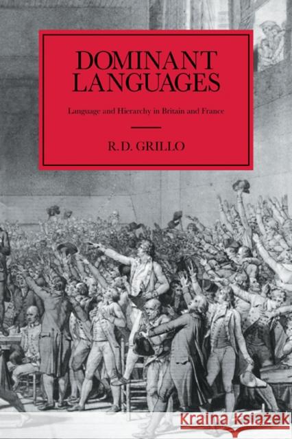 Dominant Languages: Language and Hierarchy in Britain and France Grillo, Ralph D. 9780521108614 Cambridge University Press