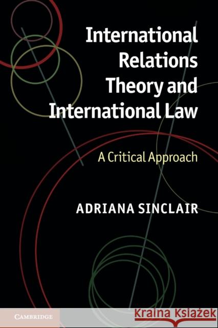 International Relations Theory and International Law Sinclair, Adriana 9780521133463