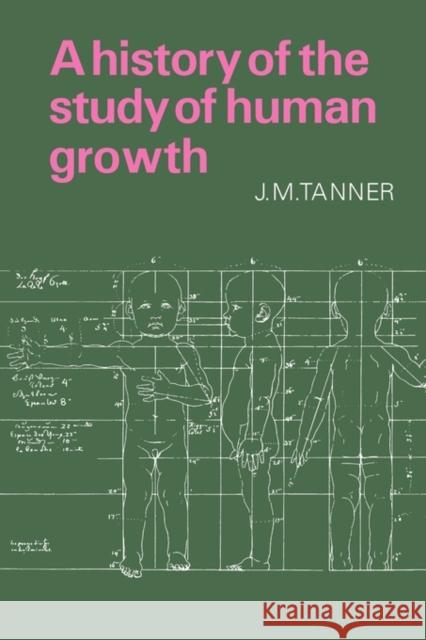 A History of the Study of Human Growth J. M. Tanner 9780521134026 Cambridge University Press