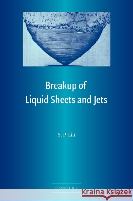 Breakup of Liquid Sheets and Jets S. P. Lin 9780521152891 Cambridge University Press