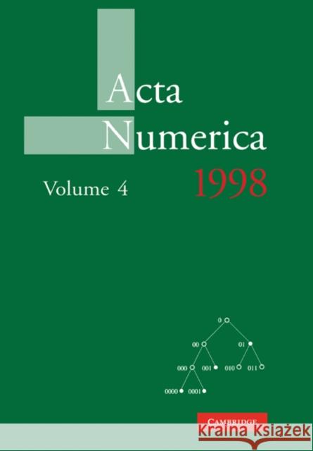 ACTA Numerica 1995: Volume 4 Iserles, Arieh 9780521157582 Cambridge University Press