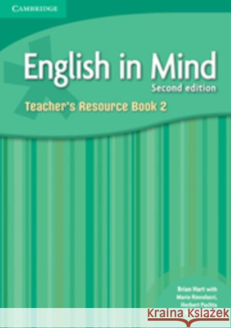 English in Mind Level 2 Teacher's Resource Book Hart Brian Rinvolucri Mario Puchta Herbert 9780521170369 0