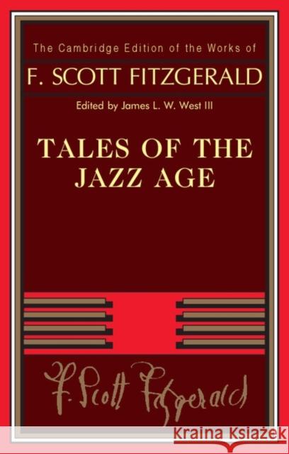 Tales of the Jazz Age F Scott Fitzgerald 9780521170444 0