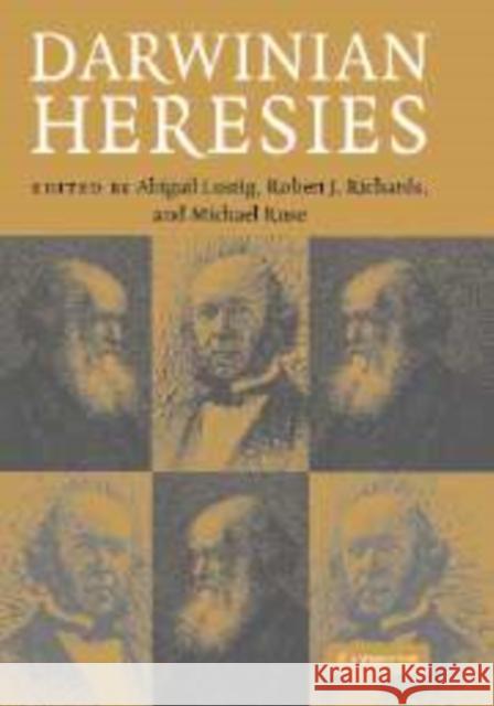 Darwinian Heresies Lustig Abigail Richards Rober Ruse Michael 9780521172684