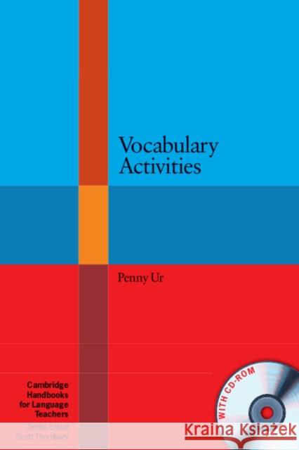 Vocabulary Activities with CD-ROM Penny Ur 9780521181143 Cambridge University Press