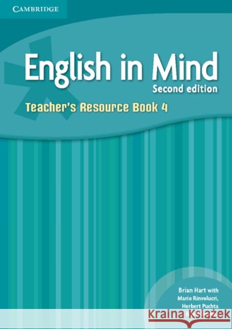 English in Mind Level 4 Teacher's Resource Book Hart Brian Rinvolucri Mario Puchta Herbert 9780521184502