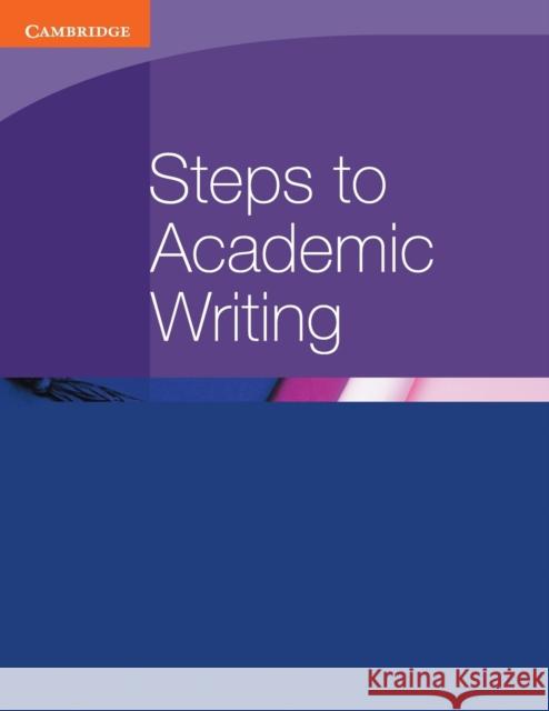 Steps to Academic Writing Marian Barry 9780521184977