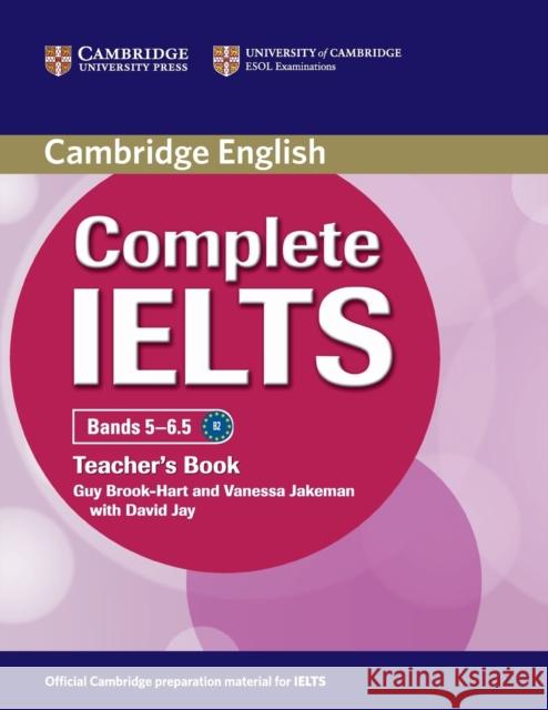 Complete Ielts Bands 5-6.5 Teacher's Book Brook-Hart, Guy 9780521185165