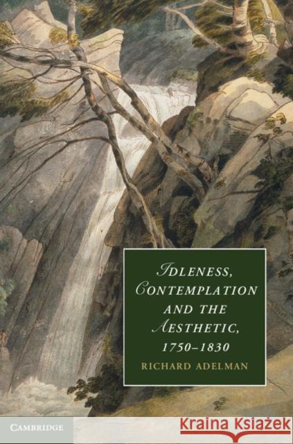 Idleness, Contemplation and the Aesthetic, 1750-1830 Richard Adelman 9780521190688 0