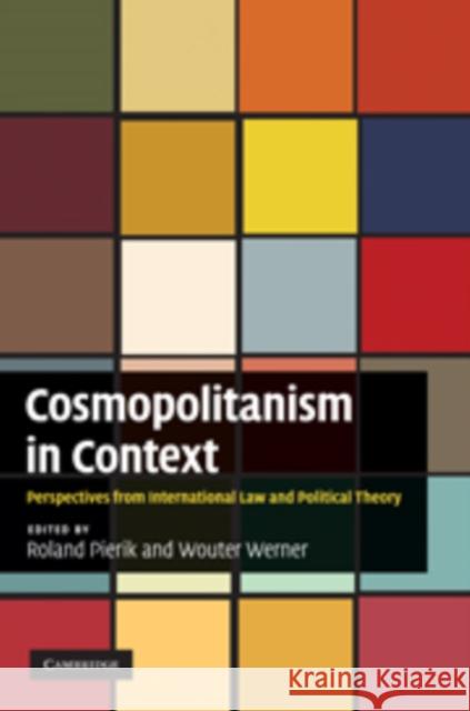 Cosmopolitanism in Context Pierik, Roland 9780521191944