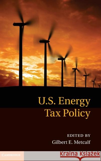 Us Energy Tax Policy Metcalf, Gilbert E. 9780521196680