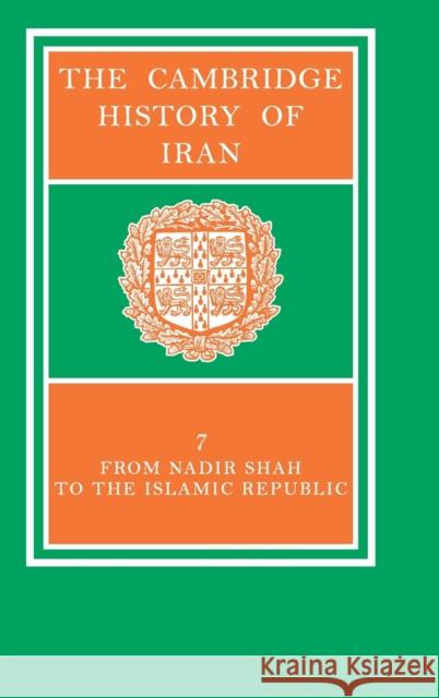 The Cambridge History of Iran Stanley I. Grossman C. Melville G. R. G. Hambly 9780521200950 Cambridge University Press