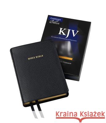 KJV Clarion Reference Bible, Black Calf Split Leather, KJ484:X Black Calf Split Leather  9780521228626 Cambridge University Press