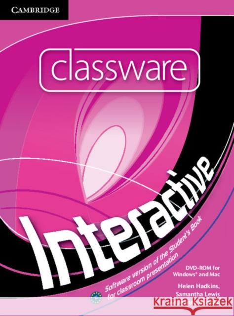 Interactive Level 4 Classware DVD-ROM Helen Hadkins SAMANTHA LEWIS 9780521279628