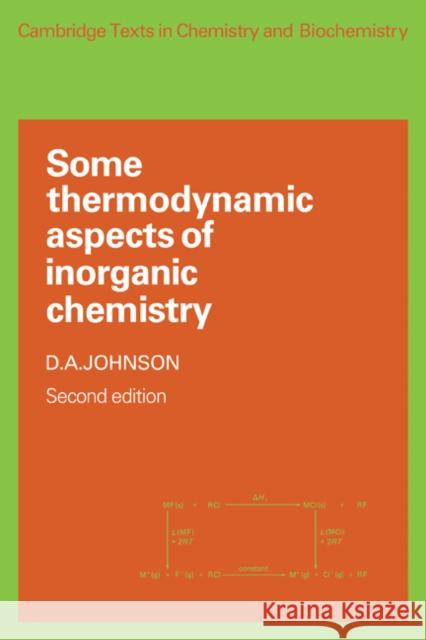 Thermodynamic Aspects 2 Edn Johnson, D. A. 9780521285216 Cambridge University Press