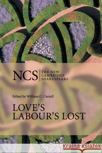 Love's Labour's Lost   9780521294317 0
