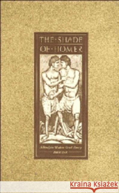 The Shade of Homer: A Study in Modern Greek Poetry David Ricks 9780521366632 Cambridge University Press