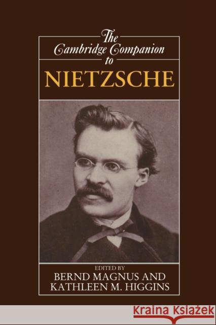 The Cambridge Companion to Nietzsche Kathleen Higgins 9780521367677