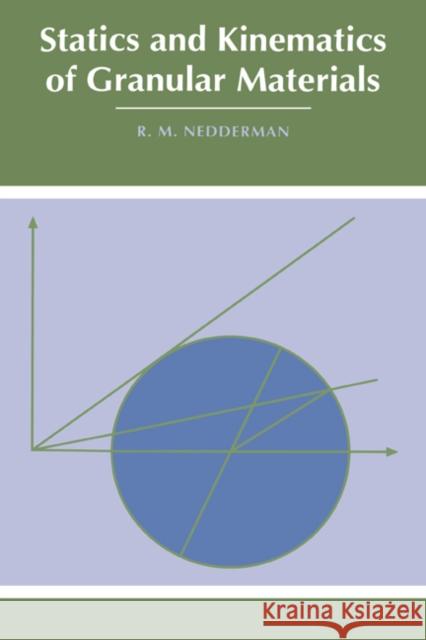 Statics and Kinematics of Granular Materials R. M. Nedderman 9780521404358 Cambridge University Press