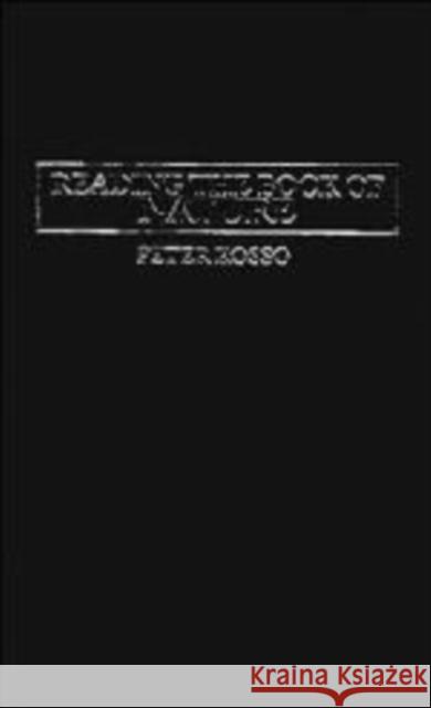 Reading the Book of Nature: An Introduction to the Philosophy of Science Kosso, Peter 9780521416757 Cambridge University Press