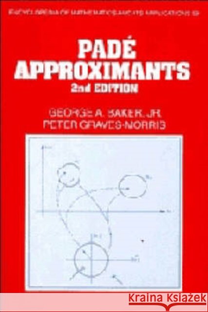 Padé Approximants Baker, George A. 9780521450072