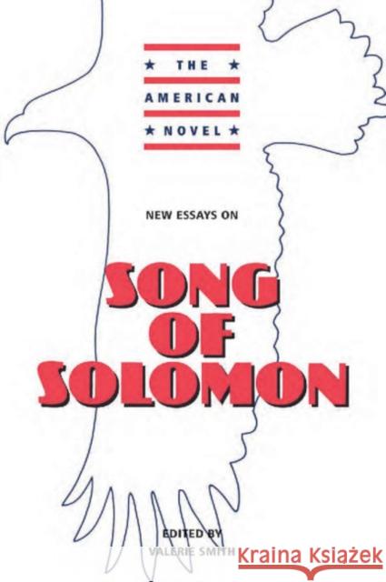 New Essays on Song of Solomon Valerie Smith (University of California, Los Angeles) 9780521454407