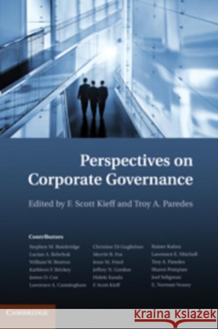 Perspectives on Corporate Governance  9780521458771 Not Avail