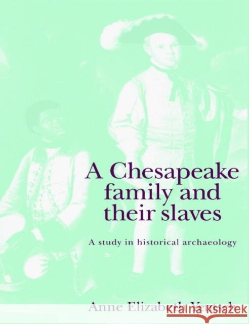 A Chesapeake Family and Their Slaves: A Study in Historical Archaeology Yentsch, Anne Elizabeth 9780521467308 Cambridge University Press