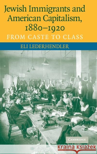 Jewish Immigrants and American Capitalism, 1880-1920: From Caste to Class Lederhendler, Eli 9780521513609
