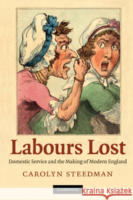 Labours Lost: Domestic Service and the Making of Modern England Steedman, Carolyn 9780521516372 Cambridge University Press