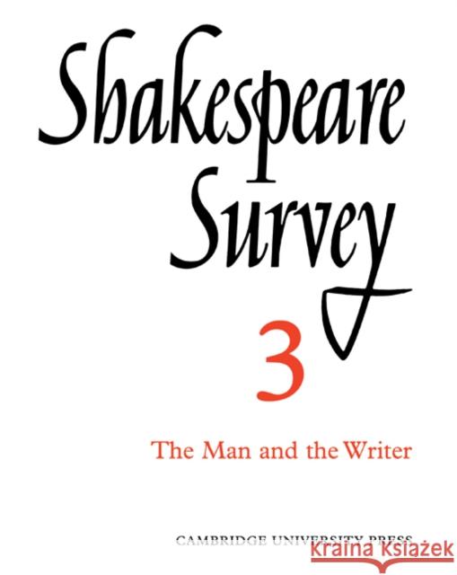 Shakespeare Survey Allardyce Nicoll Jonathan Bate Michael Dobson 9780521523677 Cambridge University Press