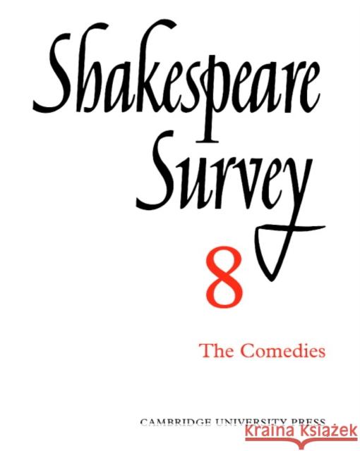 Shakespeare Survey Allardyce Nicoll Jonathan Bate Michael Dobson 9780521523936 Cambridge University Press