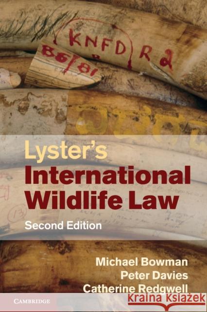 Lyster's International Wildlife Law   9780521527293 0