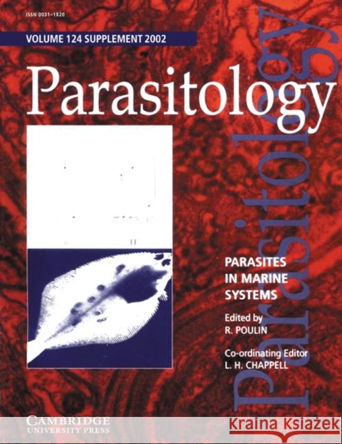 Parasites in Marine Systems R. Poulin 9780521534123 Cambridge University Press