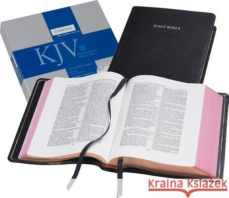 KJV Concord Wide Margin Reference Bible, Black Edge-lined Goatskin Leather, KJ766:XME  9780521536981 Cambridge University Press