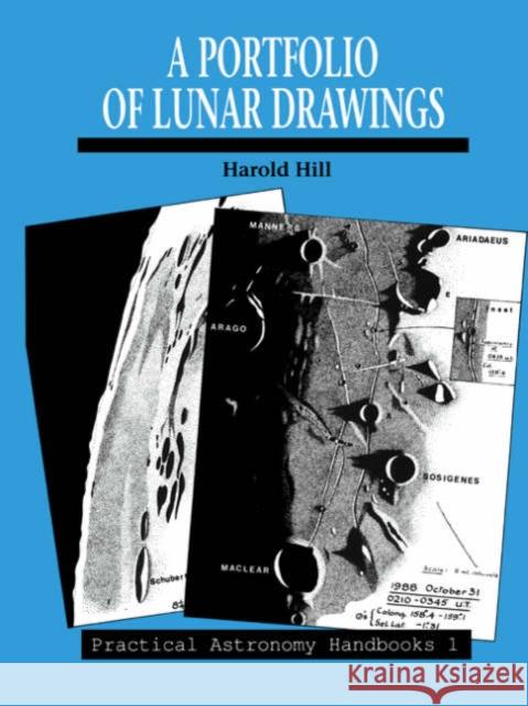 A Portfolio of Lunar Drawings Harold Hill Richard Baum 9780521542081 Cambridge University Press
