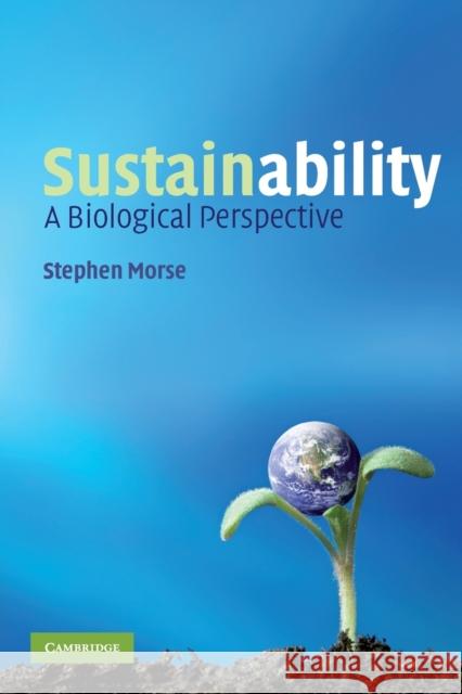Sustainability Morse, Stephen 9780521543002