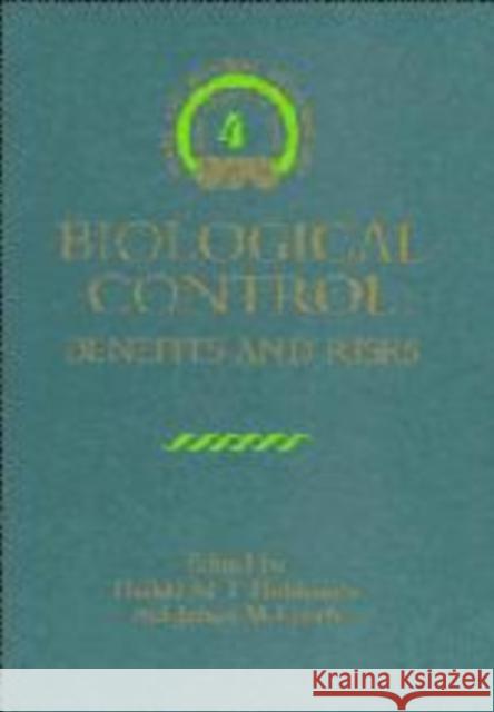 Biological Control: Benefits and Risks Hokkanen, Heikki M. T. 9780521544054