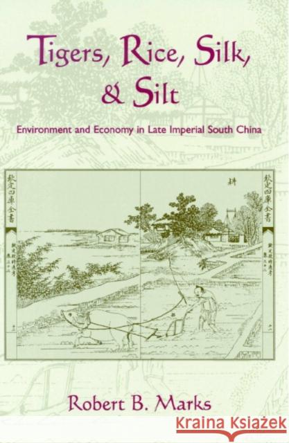 Tigers, Rice, Silk, and Silt: Environment and Economy in Late Imperial South China Marks, Robert 9780521591775 Cambridge University Press
