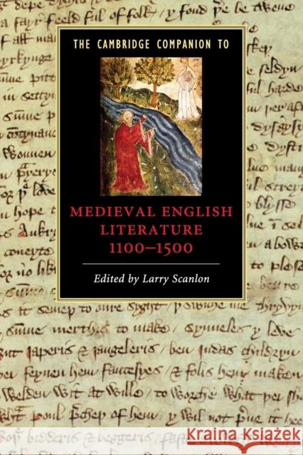 The Cambridge Companion to Medieval English Literature 1100-1500 Larry Scanlon 9780521602587 0