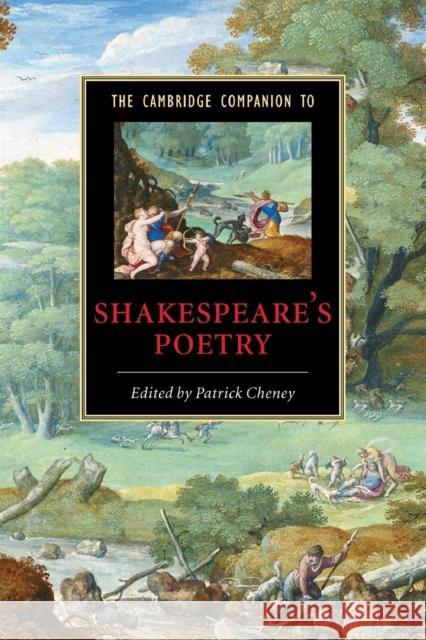 The Cambridge Companion to Shakespeare's Poetry Patrick Cheney 9780521608640