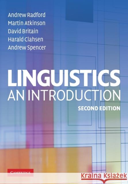 Linguistics Radford, Andrew 9780521614788