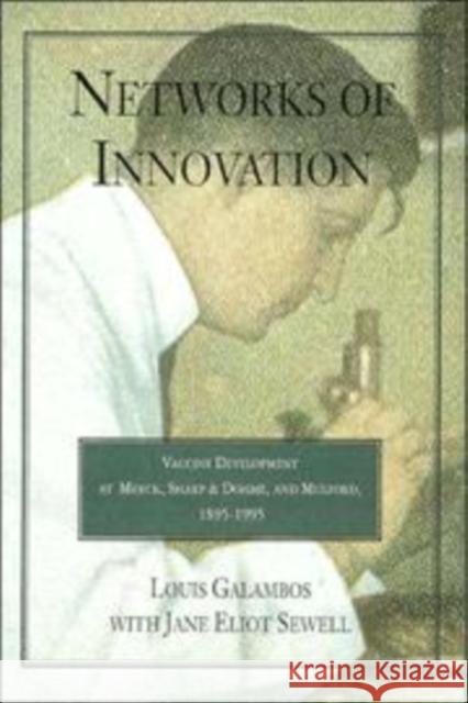 Networks of Innovation : Vaccine Development at Merck, Sharp and Dohme, and Mulford, 1895-1995 Louis Galambos Jane Eliot Sewell Jane Elio 9780521626200