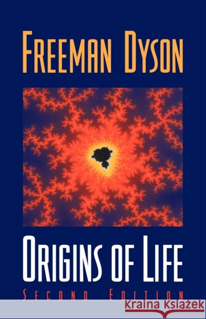 Origins of Life Freeman J Dyson 9780521626682