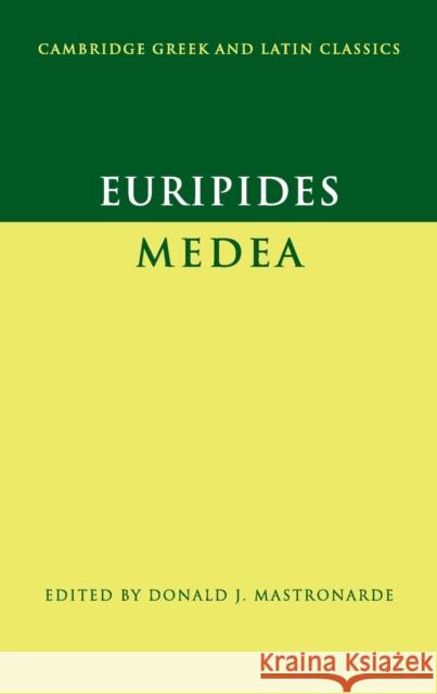 Euripides: Medea  Euripides 9780521643863 0