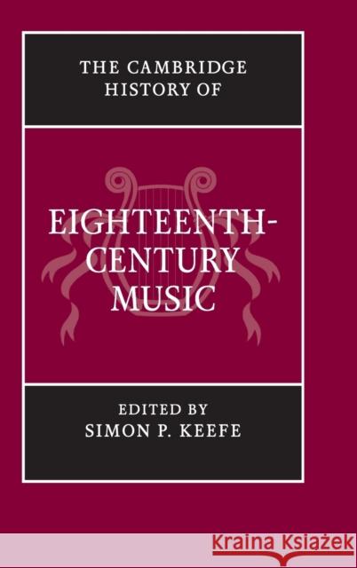 The Cambridge History of Eighteenth-Century Music David Wyn Jones 9780521663199 0